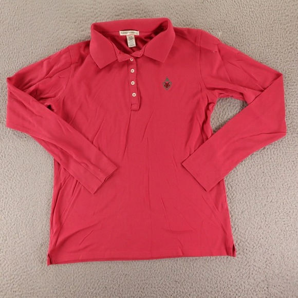 Fairway & Greene Tops - Fairway & Greene Womens M Pink Cotton Blend Fox Chapel Golf